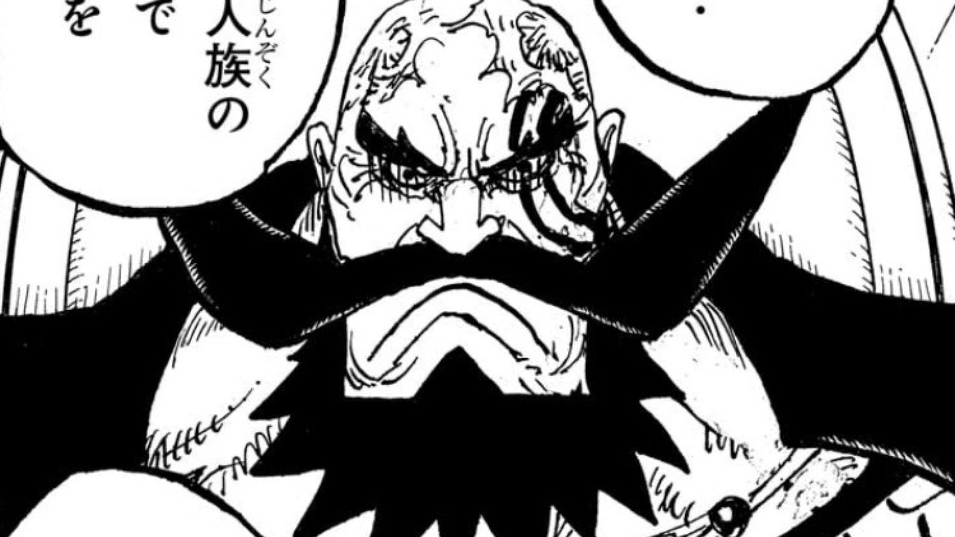 Harald as seen in the One Piece manga (Image via Shueisha)
